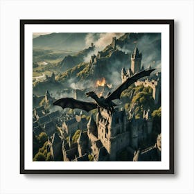 dragons Art Print