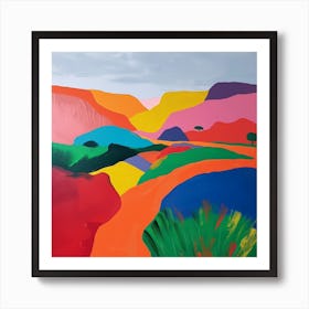 Abstract Travel Collection Kruger National Park South Africa 2 Art Print