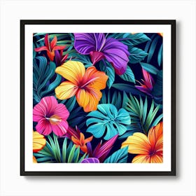 Lush Blooms (10) Art Print