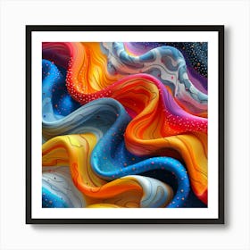 Abstract Painting 33 Art Print