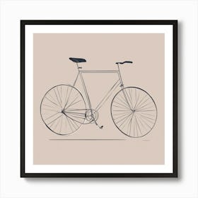 Vintage Bicycle Art Print