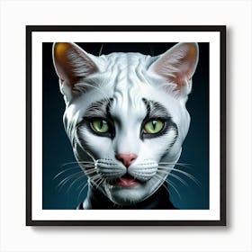 Cat'S Face Art Print