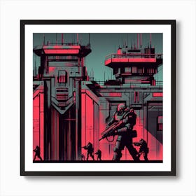 Sci - Fi Art, Sci - Fi Art, Sci - Fi Art, Sci - Fi Art, Sci - Fi Art, Art Print