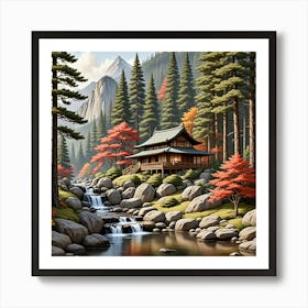 Chinese Art 95 Art Print