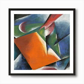 Architectonic Painting By Liubov Popova Art Print