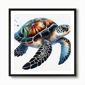 Sea Turtle 6 Art Print