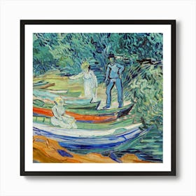 Boat In The Water 3 Art Print