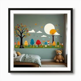 Wall For Kids Art Print