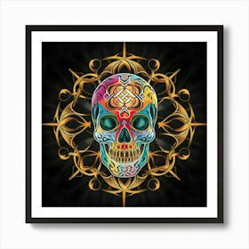 Sugar Skull 14 Art Print