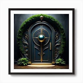 Fantasy Door Art Print