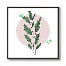 Leafy (1) Art Print