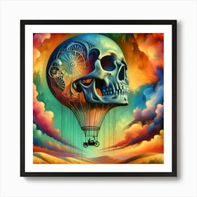 Hot Air Balloon Art Print