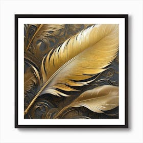 Feathers 9 Art Print