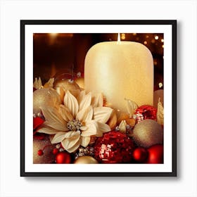 Christmas Candle Poster