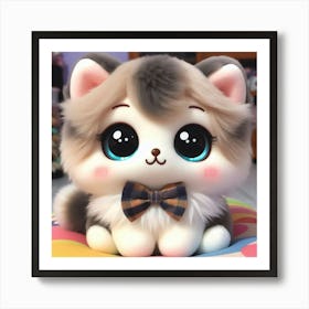 Kitty Cat Art Print