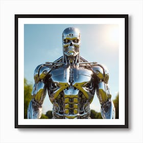 Terminator Stock Videos & Royalty-Free Footage Art Print