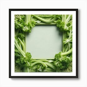 Frame Of Celery 1 Art Print