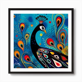 Peacock 20 Art Print