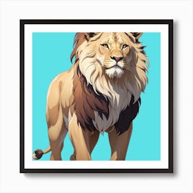 Lion king Art Print