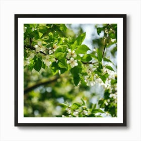 Blossoming Apple Tree Art Print