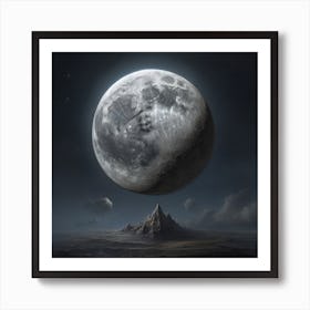 Full Moon Art Print