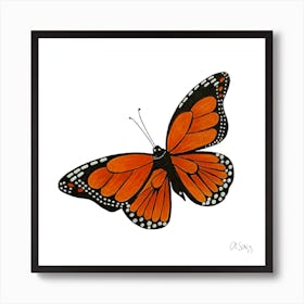 Monarch Butterfly Art Print