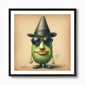 Pickle Witch 1 Art Print