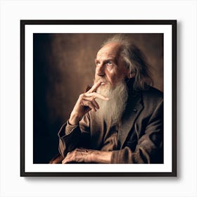 Old Man With Beard 3 Art Print