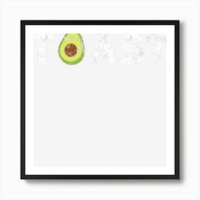 Avocado Toast Art Print