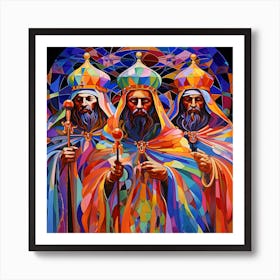 Three Wise Men 6 Art Print