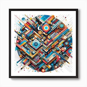 Abstract Art 7 Art Print