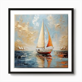 Yacht Art Print