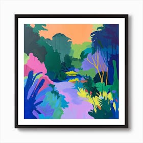 Colourful Gardens Atlanta Botanical Garden Usa 2 Art Print