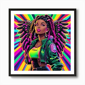 Afrofuturism 1 Art Print