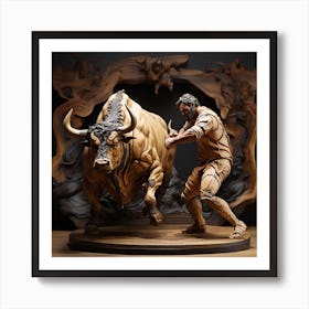 Bullfighter 1 Art Print
