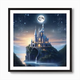 Fairytale Castle 1 Art Print