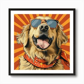 Golden Retriever 6 Art Print