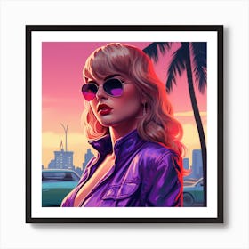 Grand theft auto Taylor Swift Póster