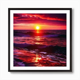 Sunsets, Beautiful Sunsets, Beautiful Sunsets, Beautiful Sunsets 3 Art Print