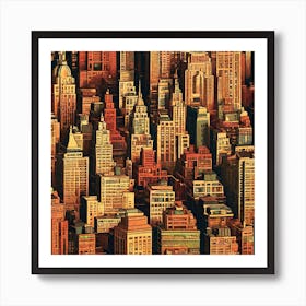 New York City Skyline Art Print