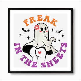 Funny Halloween Costume 2022 Boo Ghost Freak In The Sheets Affiche