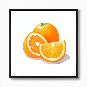 Orange Art Print