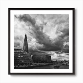 London Sky Art Print