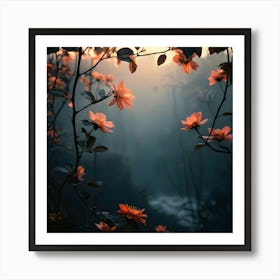 Flora Stock Videos & Royalty-Free Footage 3 Art Print