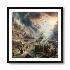 Great Flood 2 Art Print