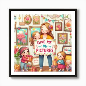 Give Me Pictures Art Print