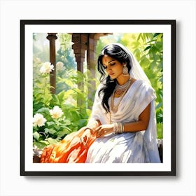 Exotic Beauty Artwork 223 Art Print