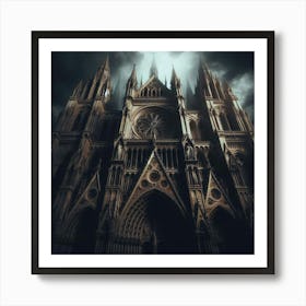 Gothic Cathedral 41 Art Print