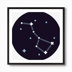 Constellation Celebrities Categories Universe Sky Art Print