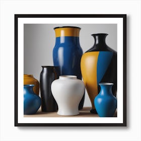 BB Borsa Vases Appachi Art Print